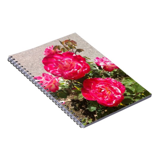 Rozen van rode tuin notitieboek (Rechterzijde)