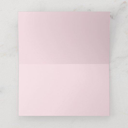 Rozen van roze Waterverf, gezoet Plaatskaartje (Binnenkant ongevouwen)