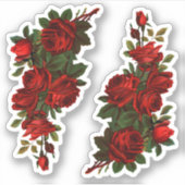 Rozen van St. George's Day (fL) Sticker (Voorkant)