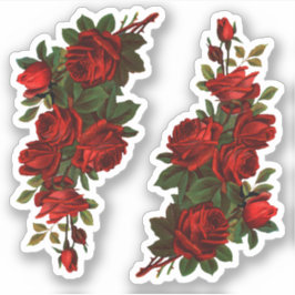 Rozen van St. George's Day (fL) Sticker