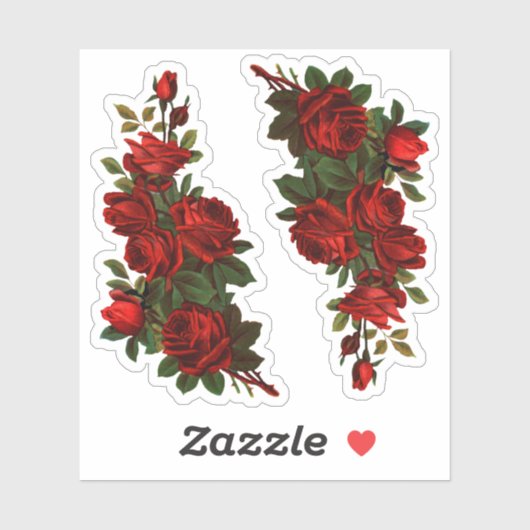 Rozen van St. George's Day (fR) Sticker (Vel)