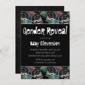 Rozen van Suiker Ombre | Geslacht in pasta Kaart (Voorkant / Achterkant)