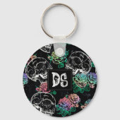 Rozen van Suiker Ombre | Meisjespasta Grunge Glam Sleutelhanger (Voorkant)