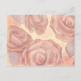 Rozen van thee, briefkaart