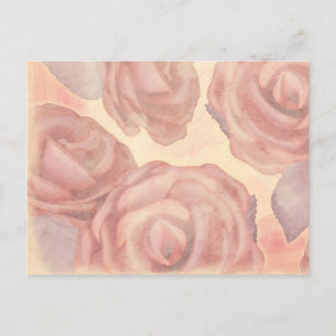 Rozen van thee, briefkaart