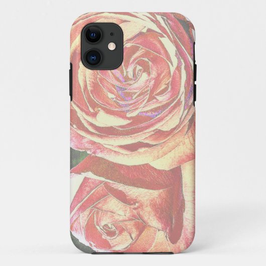 Rozen van thee uit de tuin Case-Mate iPhone case (Achterkant)