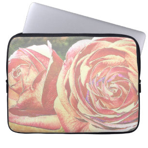 Rozen van thee uit de tuin laptop sleeve