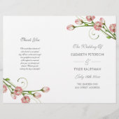 Rozen van tuinen - trouwprogramma (Voorkant)