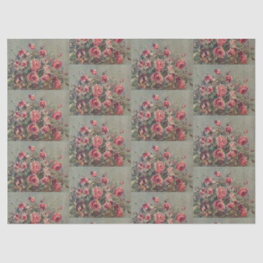 Rozen van Vargemont door Pierre-Auguste Renoir Tissuepapier (Voorkant)