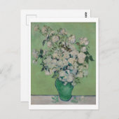 Rozen van Vincent Van Gogh Bloemenschilderij Brief Briefkaart (Voorkant / Achterkant)