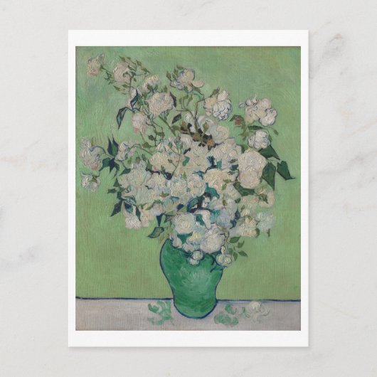 Rozen van Vincent Van Gogh Bloemenschilderij Brief Briefkaart (Voorkant)