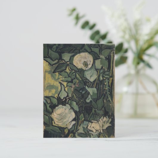 Rozen van Vincent Van Gogh Briefkaart (Staand voorkant)