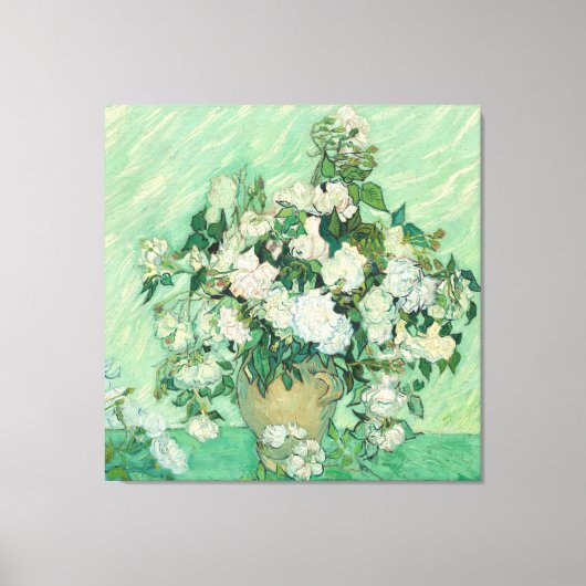 Rozen van Vincent Van Gogh Canvas Afdruk (Voorkant)