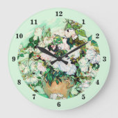 Rozen van Vincent van Gogh Grote Klok (Voorkant)