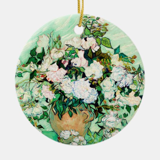 Rozen van Vincent van Gogh Keramisch Ornament (Voorkant)