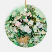 Rozen van Vincent van Gogh Keramisch Ornament (Achterkant)