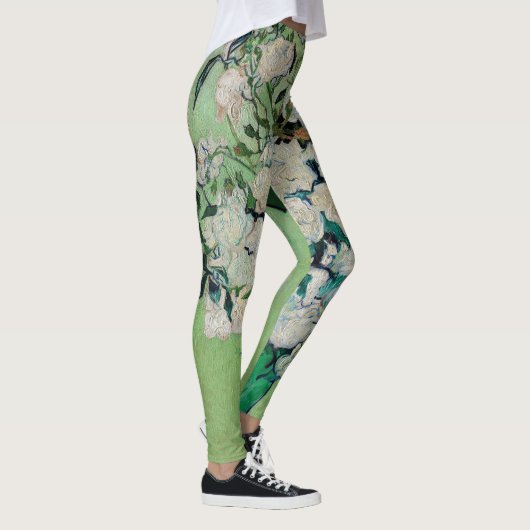 Rozen van Vincent Van Gogh Leggings (Rechts)