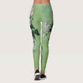 Rozen van Vincent Van Gogh Leggings (Achterkant)