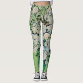 Rozen van Vincent Van Gogh Leggings (Voorkant)