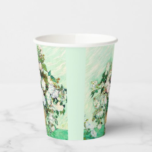 Rozen van Vincent van Gogh Papieren Bekers (Links)