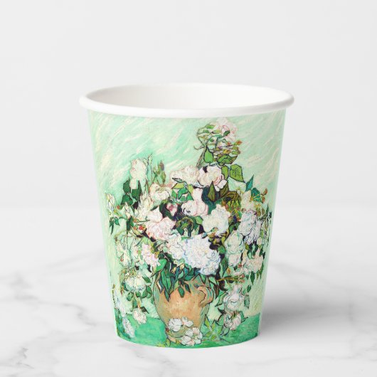 Rozen van Vincent van Gogh Papieren Bekers (Voorkant)