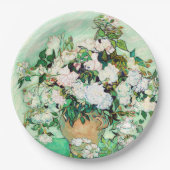 Rozen van Vincent van Gogh Papieren Bordje (Voorkant)