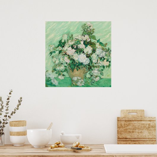 Rozen van Vincent Van Gogh Poster (Keuken)