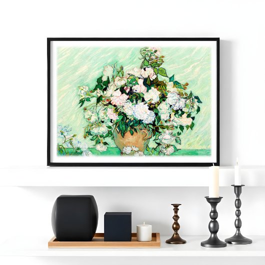 Rozen van Vincent van Gogh Poster