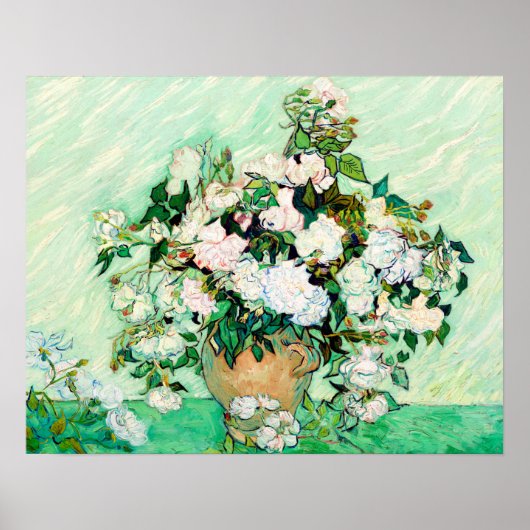 Rozen van Vincent van Gogh Poster (Voorkant)