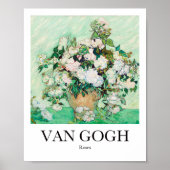 Rozen van Vincent van Gogh Poster (Voorkant)
