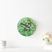 Rozen van Vincent van Gogh Round Wall Clock Ronde Klok (Huis)