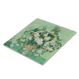 Rozen van Vincent Van Gogh Tegeltje