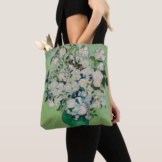 Rozen van Vincent Van Gogh Tote Bag (Dichtbij)