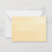  Rozen ventilator Hartelijk dank Notitiekaartje (Achterkant)