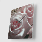  Rozen ventilatorwandklokken Vierkante Klok (Hoek)