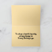  Rozen Verjaardag Wenskaart Kaart (Binnen)