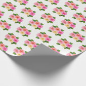 Rozen Verpakkingspapier Cadeaupapier (Hoek)