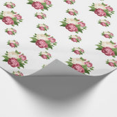 Rozen Verpakkingspapier Cadeaupapier (Hoek)