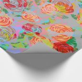 Rozen - Verpakkingspapier Cadeaupapier (Hoek)