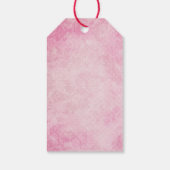 Rozen Verry kerstroze Cadeaulabel (Achterkant)