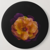 Rozen (versie met dubbele blootstelling) ronde button 6,0 cm (Voorkant)