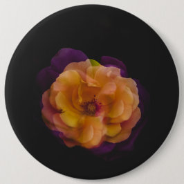 Rozen (versie met dubbele blootstelling) ronde button 6,0 cm