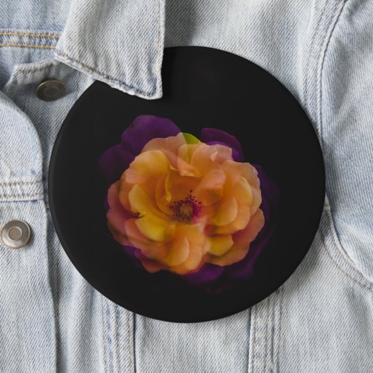 Rozen (versie met dubbele blootstelling) ronde button 6,0 cm (In situ)