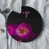 Rozen (versie met dubbele blootstelling) ronde button 6,0 cm (In situ)