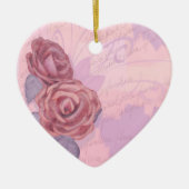  rozen, versierend keramisch ornament (Voorkant)