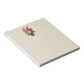 Rozen Victoriaans bloem bloemenroos boeket Notitieblok (Schuin)