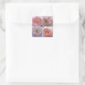 Rozen Vierkante Sticker (Tas)