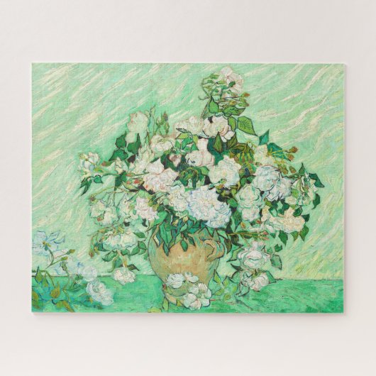 Rozen Vincent Van Gogh 1890 Jigzaag Puzzle Legpuzzel (Horizontaal)