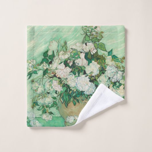 Rozen - Vincent van Gogh Bad Handdoek (Wasdoekje)