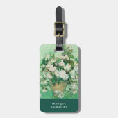 Rozen | Vincent van Gogh Bagagelabel (Voorkant verticaal)